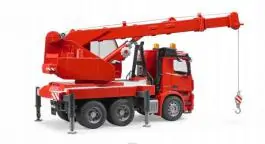 Kamion Mercedes Benz Arocs kran BRUDER