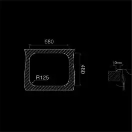 Sudopera RODI-SKYPPER MAT 600x500-BC-115 RODI
