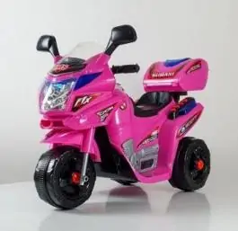 Motor na akumulator sa 3 točka za decu 104 pink