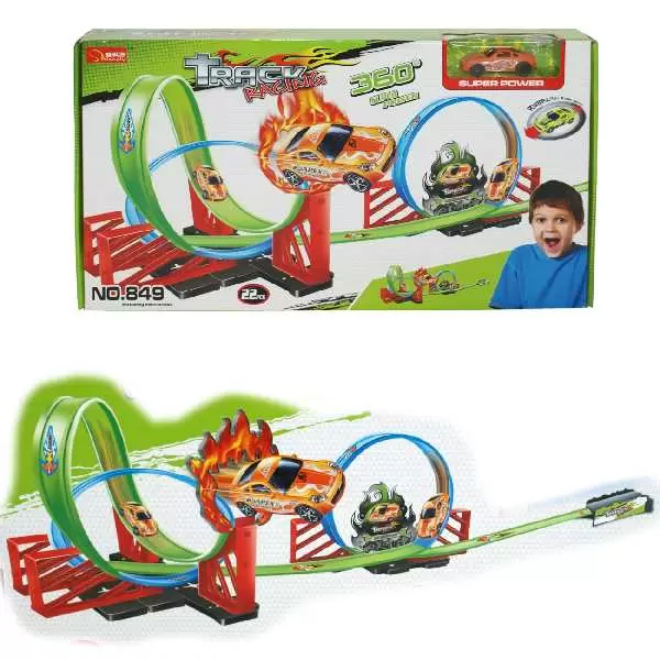 Trkačka staza sa lupingom i skakaonicom 118 cm