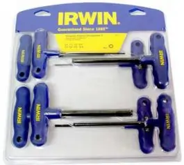 Set inbusa sa ručicom HEX 2-10 (8kom) 10771 IRWIN