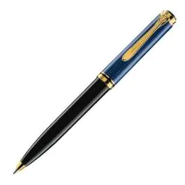 Hemijska olovka Souveran K800 crno/plava Twist Pelikan