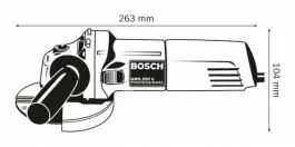 Ugaona brusilica GWS 850C 125mm Bosch SUPER CENA