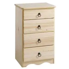 Komoda MAJA 4 fioke bor