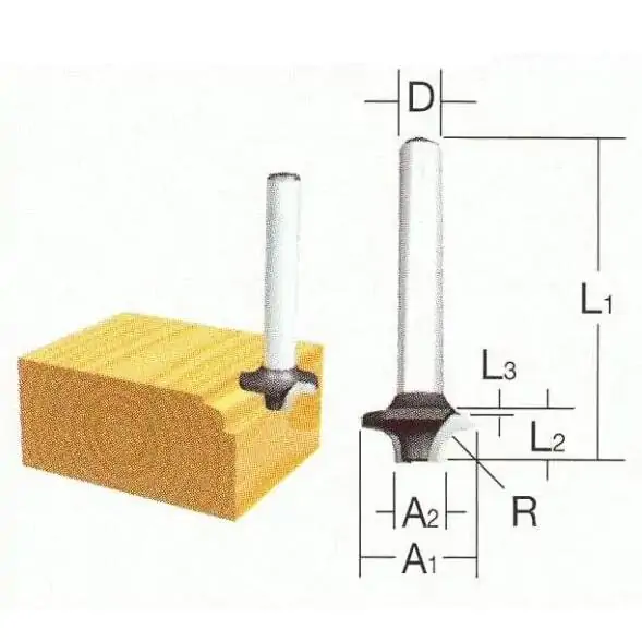 Glodalo 6mm D-09363 Makita