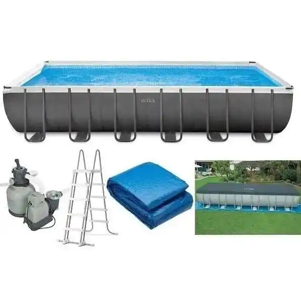 Bazen sa peščanom pumpom 7.32 x 3.66 x 1.32 Ultra Frame Intex - proizvod na akciji