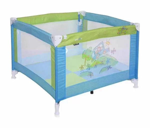 Ogradica za bebe Play Blue & Green Car BERTONI