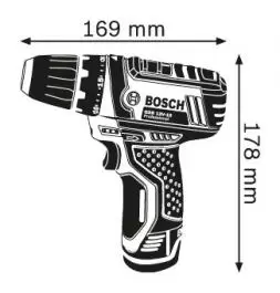 Akumulatorska bušilica odvrtač GSR 12V-15 u L-Boxx-u Bosch