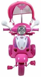 Tricikl model VESPA roze