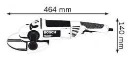 Ugaona brusilica GWS 24-230 H Professional Bosch