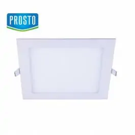 LED panel ugradna lampa 6W toplo bela LUP-P-6/WW PROSTO