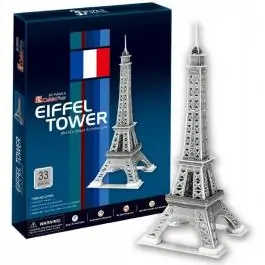 3D Puzzle Ajfelov toranj 16 x 16 x 39 cm P175 CubicFun