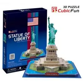 3D Puzzle Kip slobode 26x26x26cm P189 CubicFun