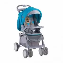 Kolica Foxy Blue & Grey Hello Bear BERTONI