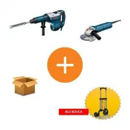 Set alata na promociji GBH 8-45 DV + GWS 9-125 Bosch