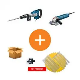 Set alata na promociji GSH 11 VC + GWS 9-125 Bosch