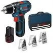 Akumulatorska bušilica - odvrtač GSR 12V-15 + 39-delni set u torbici Professional Bosch