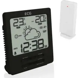 Meteo stanica MS 002 BLACK ECG