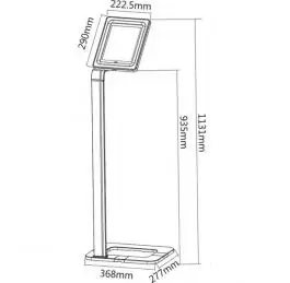 Univerzalni podni nosač za tablete PAD-15 SBox