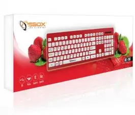 Tastatura USB K16 R crvena SBox