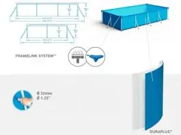 Bazen sa metalnom konstrukcijom 300x201x66cm Bestway