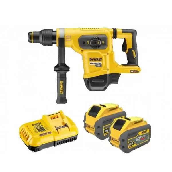 Akumulatorski flex volt SDS MAX elektro pneumatski čekić 54v 9Ah DCH481X2 DeWalt