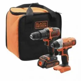 Set akumulatorskog alata 18V bušilica i udarni odvijač u torbi BCK21S1S Black & Decker