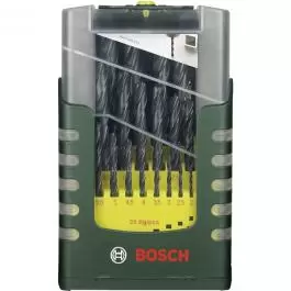 25-delni set HSS-R burgija za metal Bosch