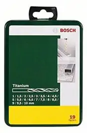 Set HSS-TiN burgija za metal 19kom Bosch