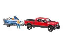 Džip RAM sa skuterom za vodu Bruder