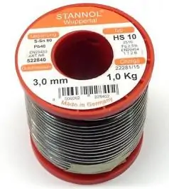 Žica za lemljenje Tinol punjena 3mm 1000gr Sn60/Pb40 Stannol