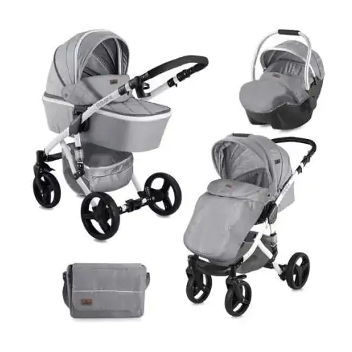 Kolica 3u1 Rimini set Grey Bertoni