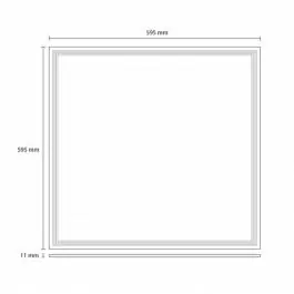 LED panel 36W hladno beli PROSTO