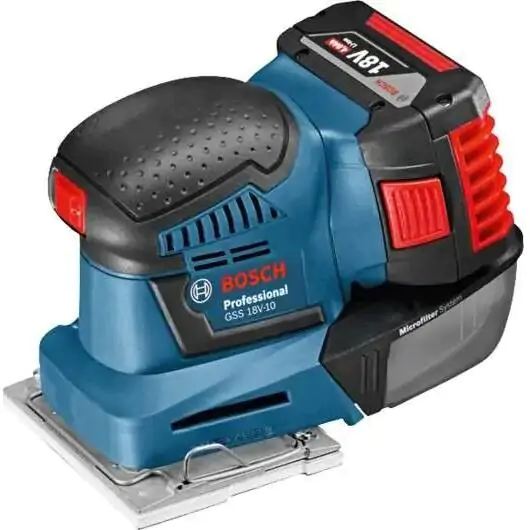 Akumulatorska vibraciona brusilica GSS 18V-10 Professional Solo Bosch