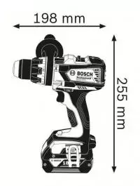 Akumulatorska bušilica-odvrtač GSR 18 VE-EC Professional Solo Bosch