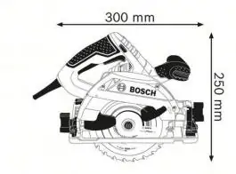 Ručna kružna testera GKS 55+ G Professional + FSN 1600 Bosch