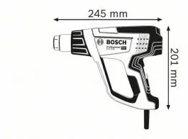 Fen za vreli vazduh GHG 23-66 Professional Bosch