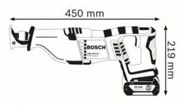 Akumulatorska univerzalna testera GSA 18 V-LI Professional Solo Bosch