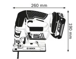 Akumulatorska ubodna testera GST 18 V-LI B Professional Bosch