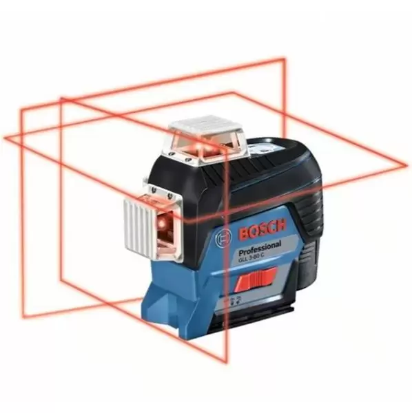 Laserski linijski nivelator GLL 3-80 C L-BOXX sa držačem BM 1 Professional Bosch