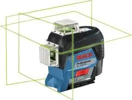 Laserski linijski nivelator GLL 3-80 CG sa držačeim BM1 + L-BOXX Professional Bosch