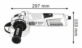 Ugaona brusilica GWS 13-125 CI Bosch