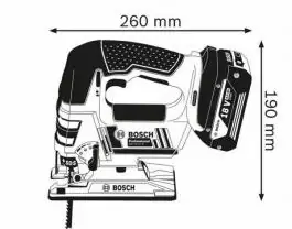 Akumulatorska ubodne testera GST 18 V-LI B Professional Bosch