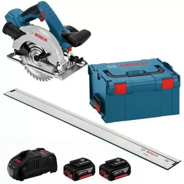 Akumulatorska kružna testera GKS 18V-57 G + vođica FSN 1600 Professional Bosch