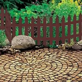 Baštenska ogradica braon Garden Classic 322 x 35 cm Prosperplast