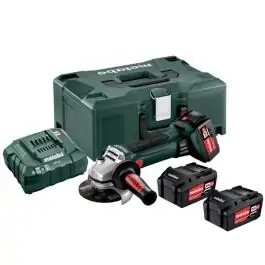 Akumulatorska ugaona brusilica sa 3 baterije W18 LTX 125 Quick Metabo