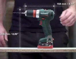 Akumulatorski odvijač-bušilica bez četkica PowerMaxx BS 12 BL Metabo