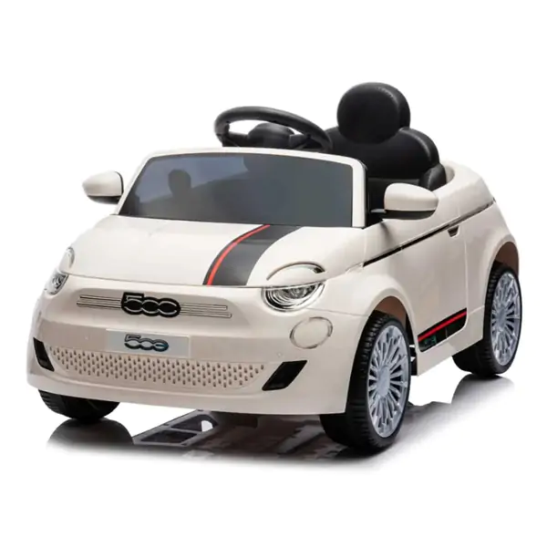 Dečiji auto na baterije FIAT 500 sa daljinskim 237 beli