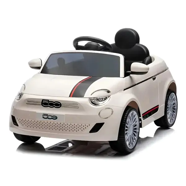 Dečiji auto na baterije FIAT 500 sa daljinskim 237 beli - proizvod na akciji