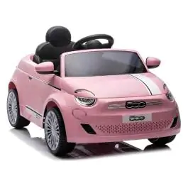 Dečiji auto na baterije FIAT 500 sa daljinskim 237 roze